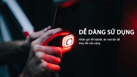 Đèn hậu xe đạp MAGICSHINE SEEMEE150 độ sáng 150 lumen tầm nhận diện 1.500m