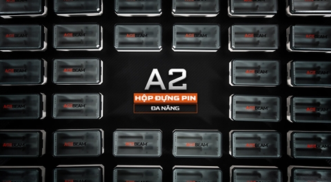 Hộp sạc và lưu trữ pin ACEBEAM A2 tương thích pin 10440 –> 21700