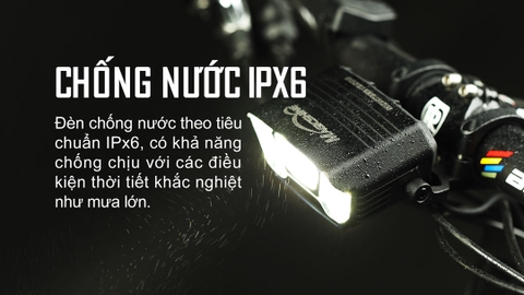 Đèn xe đạp MAGICSHINE MONTEER 12000 độ sáng 12000 lumen pin 10000mAh USB-C Powerbank