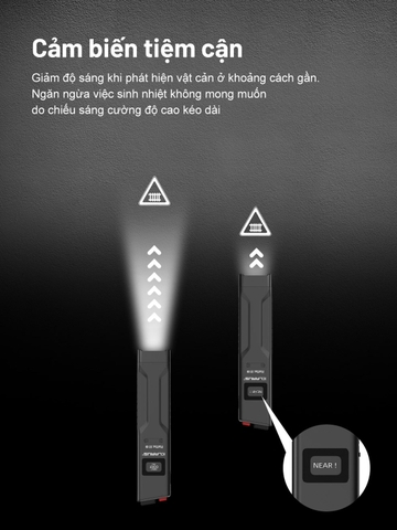 Đèn pin chiến thuật siêu mỏng KLARUS FlatTac X1 sáng 4200 lumen pin 2150mAh sạc USB C
