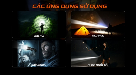 Acebeam EC90 – Đèn pin EDC 4300lm, chiếu xa 573m, sạc nhanh USB-C