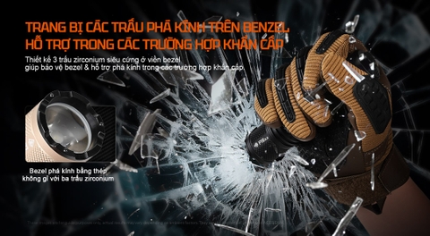 ACEBEAM P16 2.0 – Đèn pin chiến thuật mini 3000 lm chiếu xa 543m