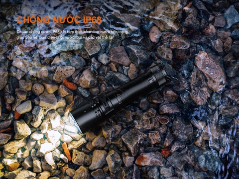 Đèn pin Fenix C5 V2.0  – Độ sáng 2000 lumen, chiếu xa 480m, sạc USB-C đuôi nam châm