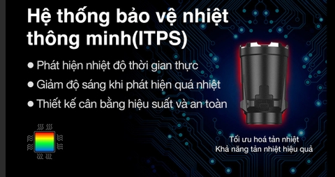 Đèn pin KLARUS XT11GT PRO V3 sáng 3300 lumen chiếu xa 380m công tắc kép thế hệ 6