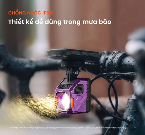 Đèn Xe Đạp MAGICSHINE EVO 1700 UT 1700 Lumens, Cos Pha Chống Chói, ANT+ và Shimano Di2