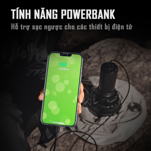 Đèn pin sáng nhất thế giới IMALENT MS32 độ sáng 200.000 Lumen tầm chiếu xa 1618m cổng sạc USB-C powerbank