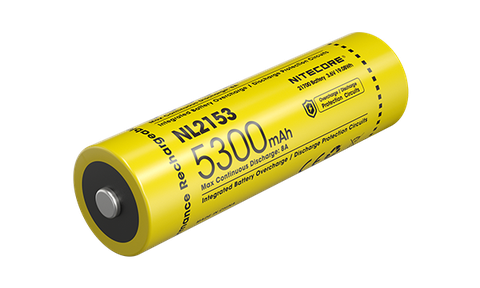 Pin sạc NITECORE NL2153HP loại 21700 dung lượng 5300mAh dòng xả tối đa 20A