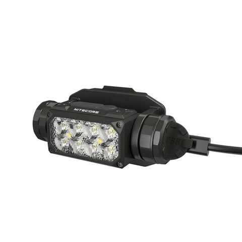Đèn Đội Đầu Chiến Thuật NITECORE HC65M UHE 2000 Lumen – Ngàm NVG Gắn Mũ, Sạc USB-C