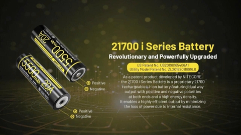 Pin sạc NITECORE NL2155HPi dung lượng 5500mAh