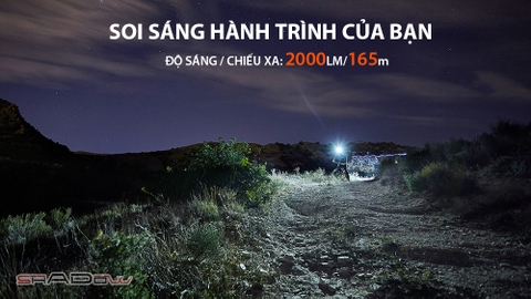 Đèn xe đạp MAGICSHINE ALLTY 2000 sáng 2000  pin 7000mAh