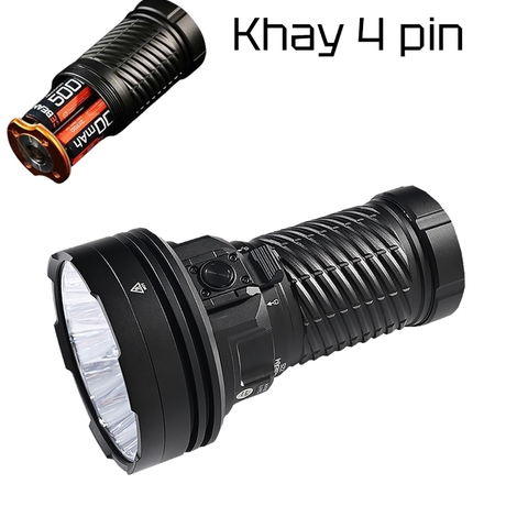 Đèn pin ACEBEAM X25 – Siêu sáng 23000 lumen, chiếu xa 1553m, sạc nhanh 60W, pin khủng