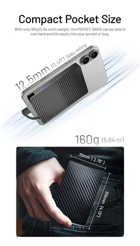 Sạc dự phòng NITECORE POCKET 10000