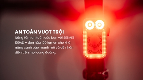 Đèn hậu Radar MAGICSHINE SEEMEE 100AD độ sáng 100 lumens
