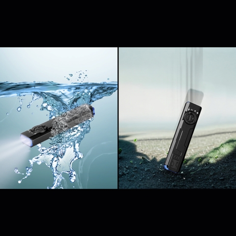 IMALENT GR35 – Đèn pin EDC đa năng 2800lm - 426m, Laser xanh, đỏ & UV