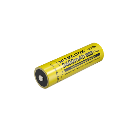 Pin sạc 18650 Nitecore NL1836 – 3600mAh, Tích hợp mạch bảo vệ,