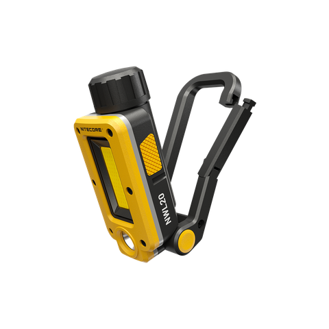 Đèn pin Nitecore NWL20 sáng 600 lumen chiếu xa 93m sạc USB-C, đế nam châm đa năng