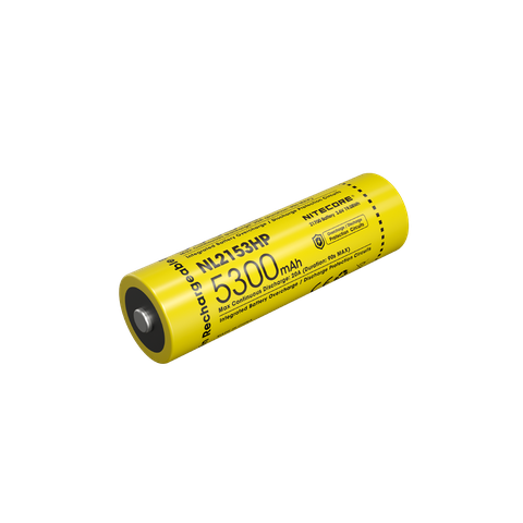 Pin sạc NITECORE NL2153HP loại 21700 dung lượng 5300mAh dòng xả tối đa 20A