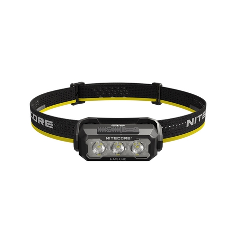Đèn đội đầu siêu nhẹ Nitecore HA15 UHE 400 lumens pin 14500/AA