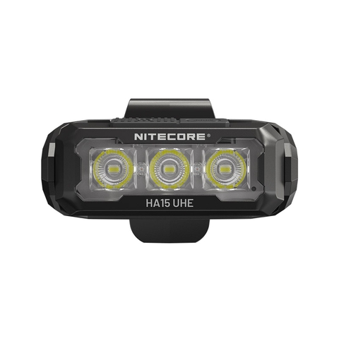 Đèn đội đầu siêu nhẹ Nitecore HA15 UHE 400 lumens pin 14500/AA
