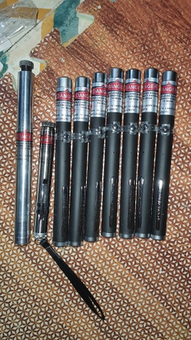 Đèn laser xanh lá 120mW chiếu xa 5-10km