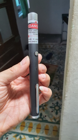 Đèn laser xanh lá 120mW chiếu xa 5-10km