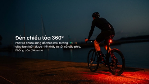Đèn hậu xe đạp MAGICSHINE SEEMEE 400 độ sáng 400 lumen pin 1600mAH hỗ trợ ANT+