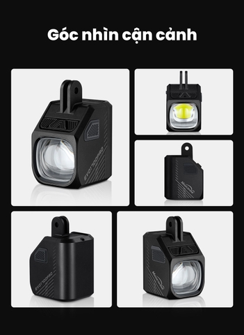 Đèn xe đạp Magicshine EVO 1700 PRO – Độ sáng 1700 lumen cos pha cắt chống chói, pin 4400mAh, remote điều khiển, FTR LightSync