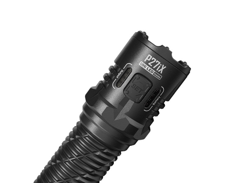 Đèn pin chiến thuật NITECORE P27iX – Sáng 5000 lumen, chiếu xa 430m, pin 5500mAh, sạc nhanh USB-C 18W