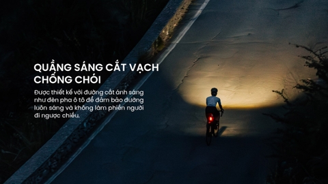 Đèn pha xe đạp Magicshine Hori 1300 – Sáng 1300 lumen, gắn kép, sạc USB-C