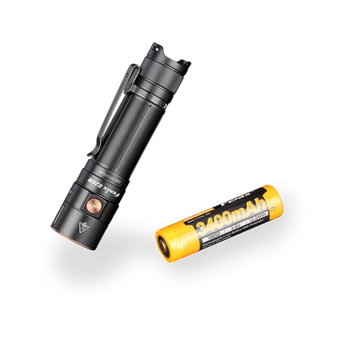 Đèn pin FENIX E28R độ sáng 1500 lumen chiếu xa 200m LED Luminus SST40 sạc USB C pin sạc 18650 3400mAh kèm theo