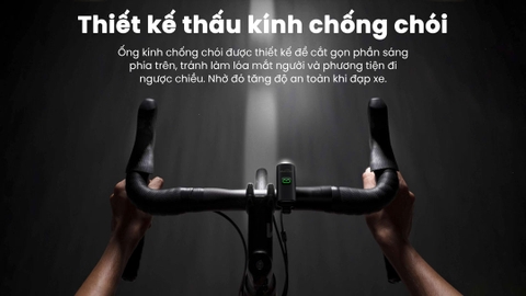 Đèn xe đạp MAGICSHINE ALLTY 200 sáng 200 lumen chiếu xa 65m pin 900mAh cổng sạc USB-C