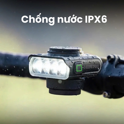 Đèn trước xe đạp MAGICSHINE HORI 700 Lumens, kích thước siêu nhỏ gọn, pin 22,5 giờ