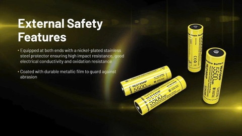 Pin sạc NITECORE NL2155HP dung lượng 5500mAh dòng xả tối đa 20A