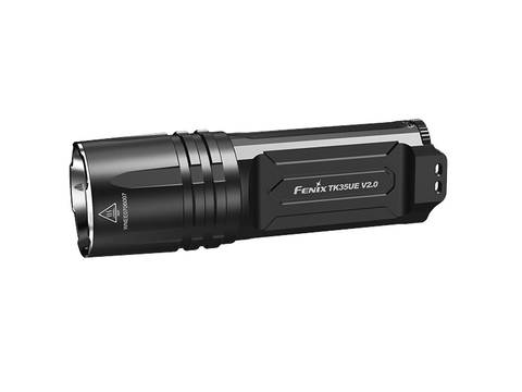 Đèn pin FENIX TK35UE V2.0 sáng 5000 lumen chiếu xa 400m kèm 02 pin sạc Fenix 3400mAh và sạc đôi Vapcell Q2