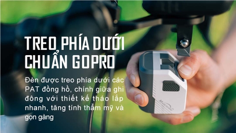 Đèn xe đạp MAGICSHINE EVO 1700 - 1700 lumens pin 4000mAh cos pha cắt vạch chống chói công tắc remote cài đặt app