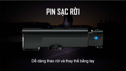 Đèn xe đạp MAGICSHINE ALLTY 1500s sáng 1500 lumen pin 5000mAh màn hình OLED công tắc remote
