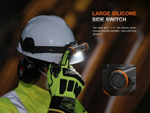 FENIX WH35RE - Đèn đeo đầu chống cháy nổ 280 Lumens tầm chiếu 21m sạc USB C