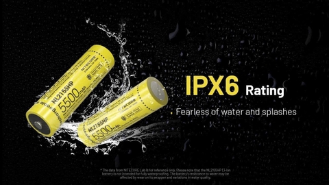 Pin sạc NITECORE NL2155HP dung lượng 5500mAh dòng xả tối đa 20A