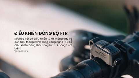 Đèn pha xe đạp Magicshine Hori 1300 – Sáng 1300 lumen, gắn kép, sạc USB-C