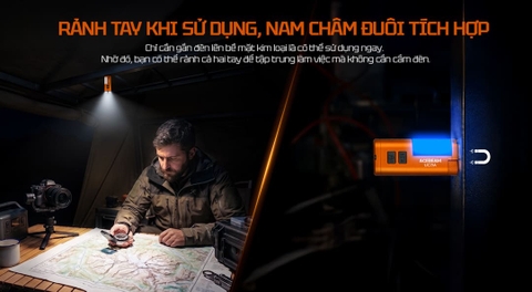 Đèn Pin EDC Đa Màu Sắc ACEBEAM UC3A – 900 Lumens, RGB 270°, Pin Thay Thế
