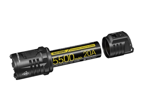 Đèn pin chiến thuật NITECORE P27iX – Sáng 5000 lumen, chiếu xa 430m, pin 5500mAh, sạc nhanh USB-C 18W