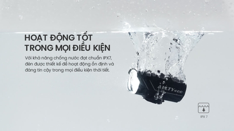 Đèn xe đạp MAGICSHINE ALLTY 400 V2.0 độ sáng 400 lumen pin 900mAh