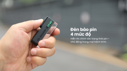 Đèn hậu xe đạp Magicshine SEEMEE 50 PRO – 50lm, pin sạc USB-C, chống nước IPX6