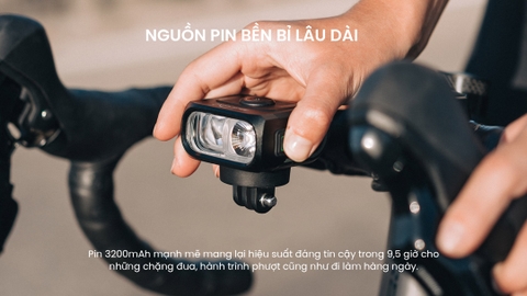 Đèn pha xe đạp Magicshine Hori 1300 – Sáng 1300 lumen, gắn kép, sạc USB-C