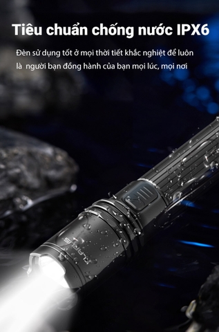 Đèn pin KLARUS A1 Pro độ sáng 1300 lumen chiếu xa 230 mét cổng sạc USB-C pin 18650 2600mAh (kèm theo)