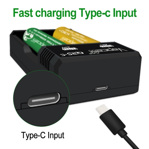 Sạc pin đôi VAPCELL Q2S-C
