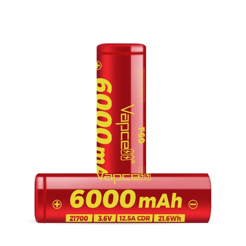 Pin sạc VAPCELL F60 21700 dung lượng 6000mAh