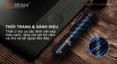 Đèn pin ACEBEAM E70 độ sáng 4600 lumen pin 21700