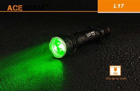 Đèn pin chiếu xa ACEBEAM L17 độ sáng 1400lm chiếu xa 802m pin 18650
