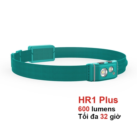 Đèn pin đội đầu KLARUS HR1 Plus độ sáng 600 lumen chiếu xa 90m pin Li-ion PP20 2000mAh